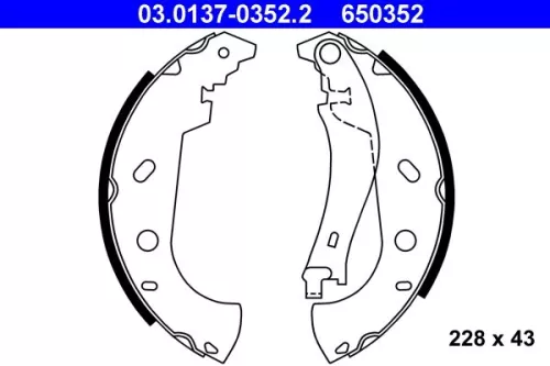 Brake Shoe Set