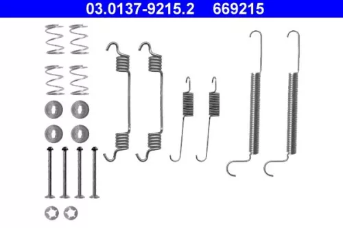 Accessory Kit, brake shoes