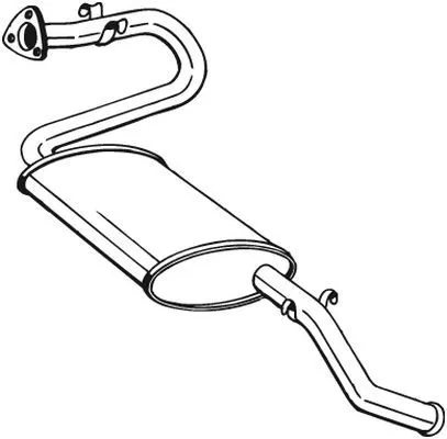 Rear Muffler