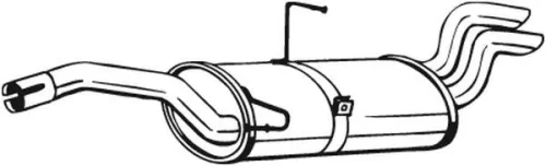 Rear Muffler