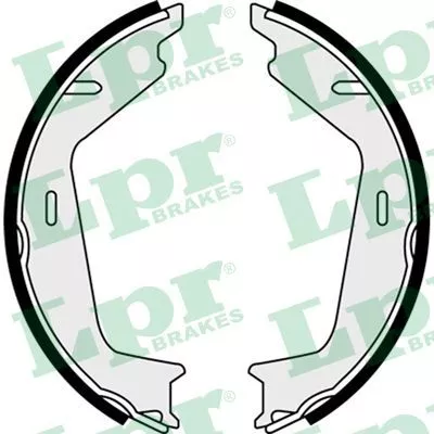 Brake Shoe Set, parking brake