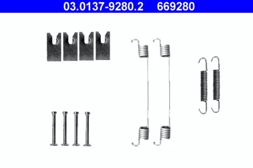Accessory Kit, brake shoes