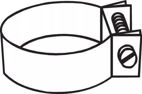 Clamping Piece, exhaust system