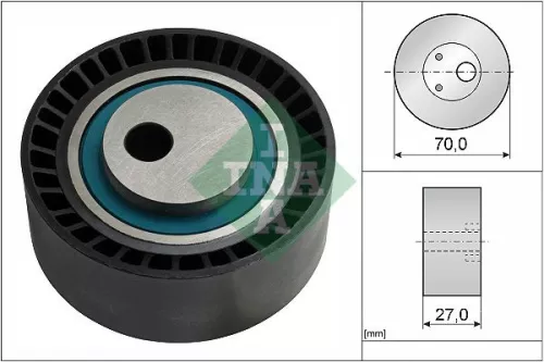 Tensioner Pulley, V-ribbed belt
