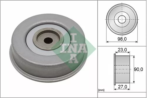 Deflection/Guide Pulley, V-ribbed belt