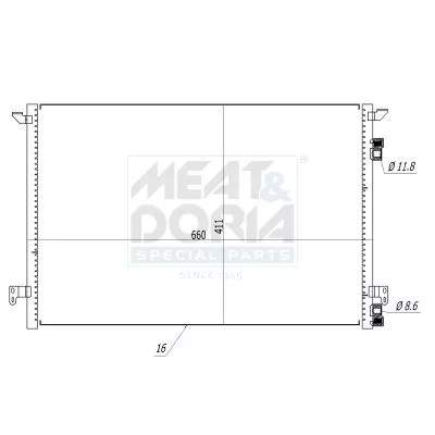 Condenser, air conditioning