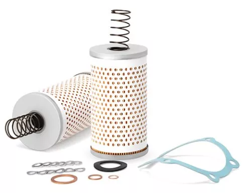 Filter, operating hydraulics