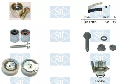 Water Pump & Timing Belt Kit