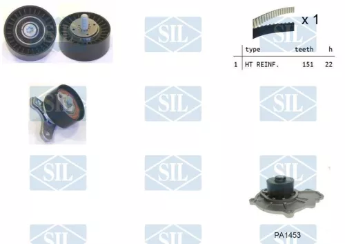 Water Pump & Timing Belt Kit