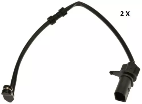 Warning Contact, brake pad wear