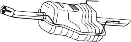 Rear Muffler