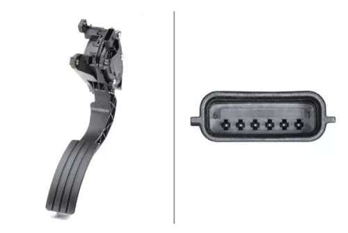 Sensor, accelerator pedal position