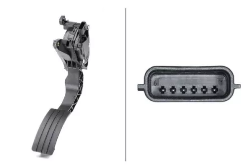 Sensor, accelerator pedal position