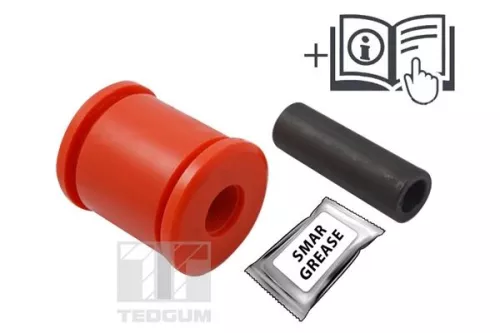 Mounting, leaf spring