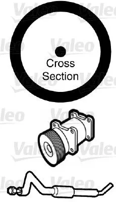 Gasket, coolant pipe