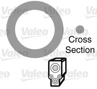 Gasket, coolant pipe