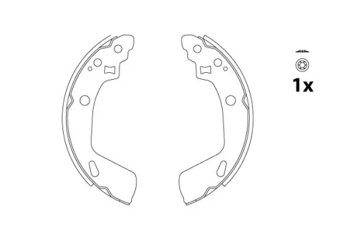 Brake Shoe Set