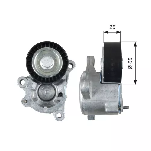 Belt Tensioner, V-ribbed belt