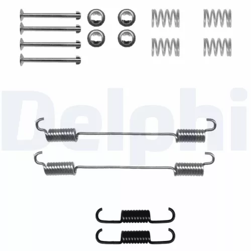 Accessory Kit, brake shoes