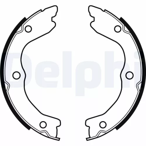 Brake Shoe Set, parking brake