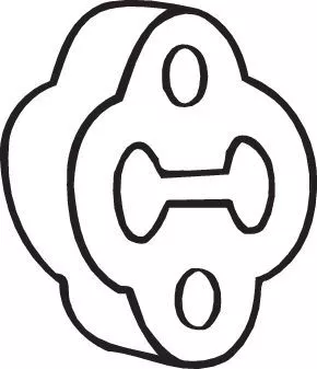 Mount, exhaust system