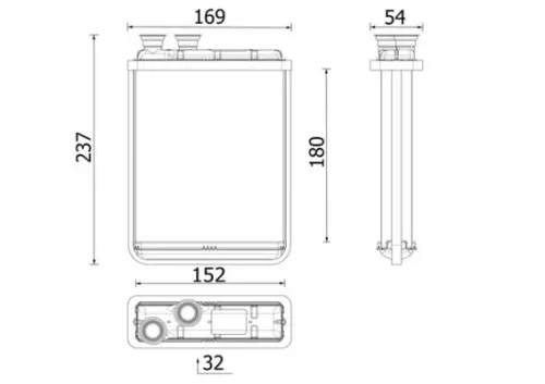 Heat Exchanger, interior heating