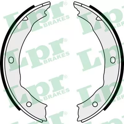 Brake Shoe Set, parking brake