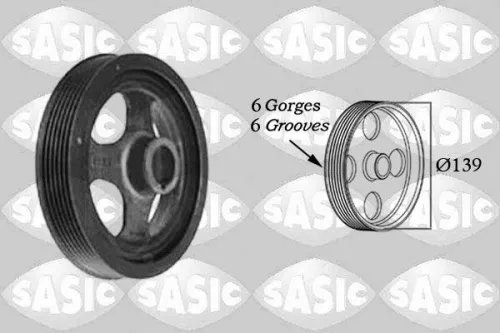 Belt Pulley, crankshaft