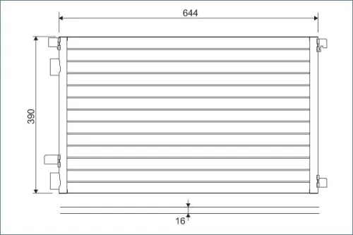 Condenser, air conditioning