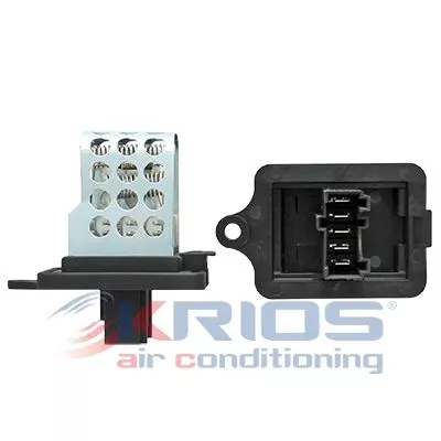 Resistor, interior blower