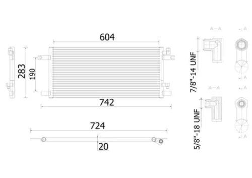 Condenser, air conditioning