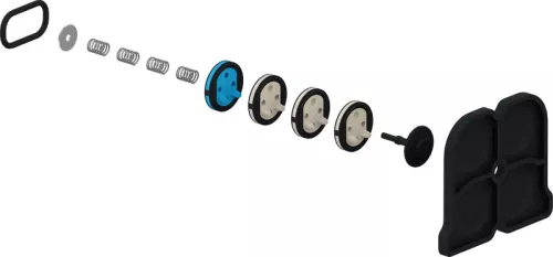 Bellow, brake caliper guide