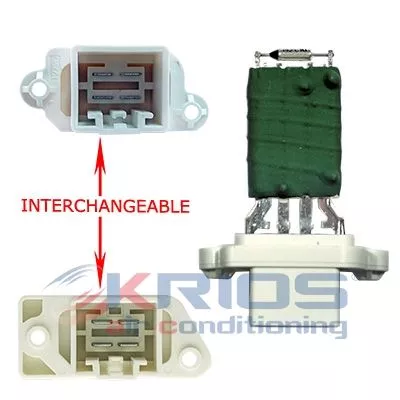 Resistor, interior blower