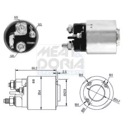 Solenoid Switch, starter