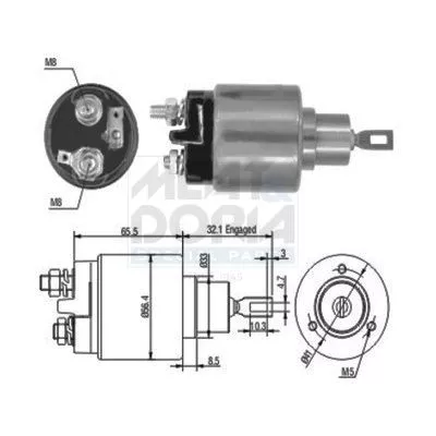 Solenoid Switch, starter