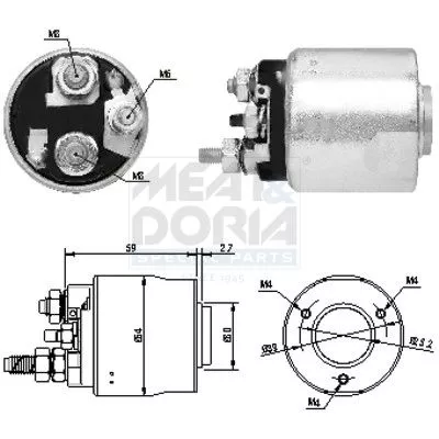 Solenoid Switch, starter