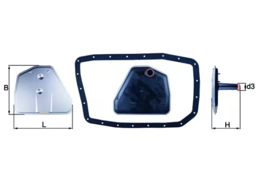 Hydraulic Filter, automatic transmission