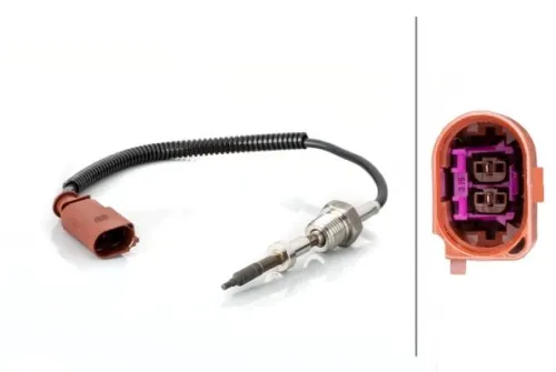 Sensor, exhaust gas temperature