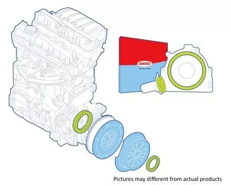 Shaft Seal Set, clutch