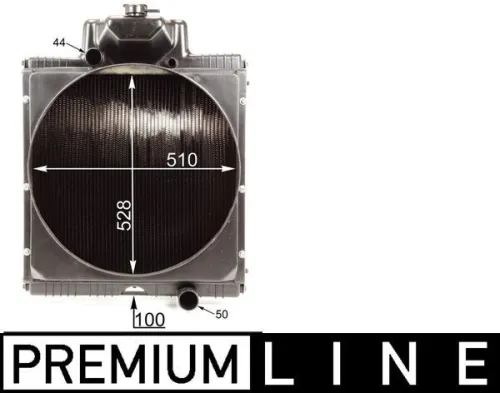 Radiator, engine cooling