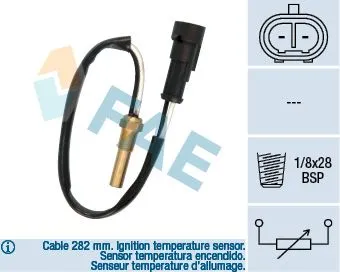 Sensor, coolant temperature