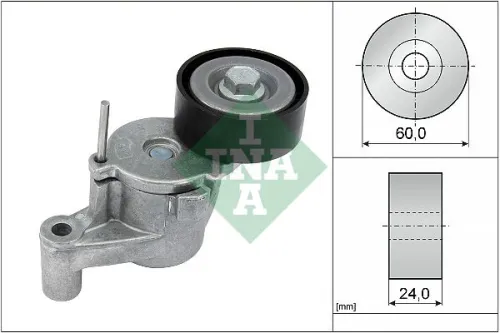 Belt Tensioner, V-ribbed belt
