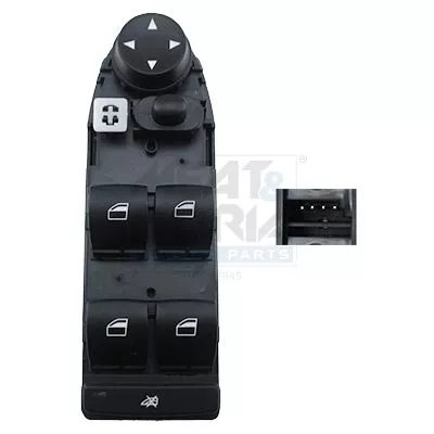 Switch, window regulator