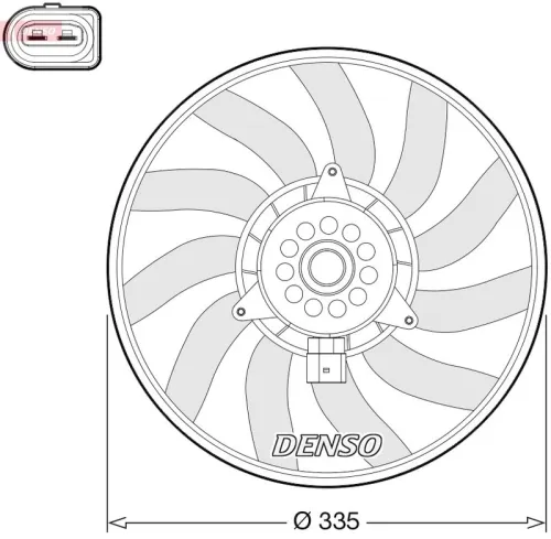 Fan, engine cooling