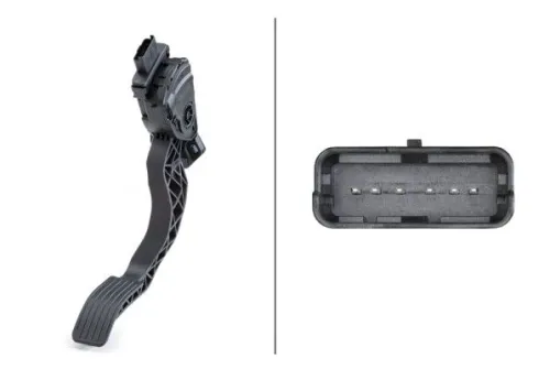 Sensor, accelerator pedal position