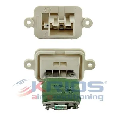 Resistor, interior blower