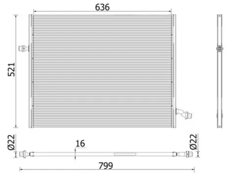 Low Temperature Cooler, charge air cooler