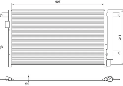 Condenser, air conditioning