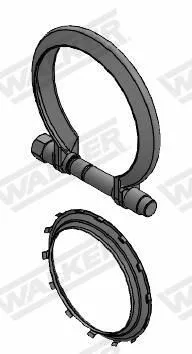 Clamping Piece, exhaust system