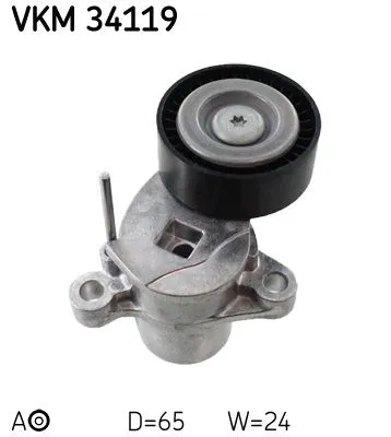 Belt Tensioner, V-ribbed belt